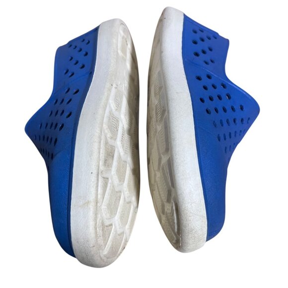 Toms Romper Shoes Perforated Blue Slip On Casual Unisex Size 5 - Picture 9 of 9